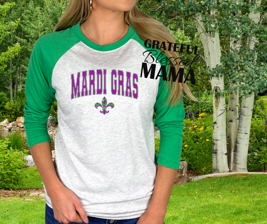 Mardi Gras Fleu De Lis