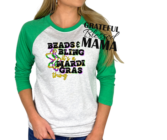 Beads and Bling its a Mardi Gras Thing