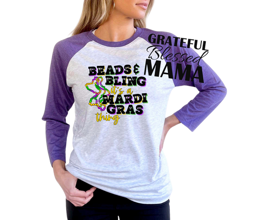 Beads and Bling its a Mardi Gras Thing