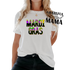 Mardi Gras Leopard Text