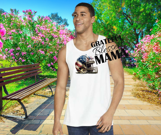 American flag helmet