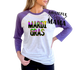 Mardi Gras Leopard Text