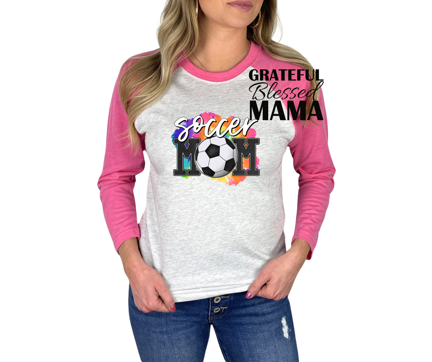 Tie Dye Soccer Mom