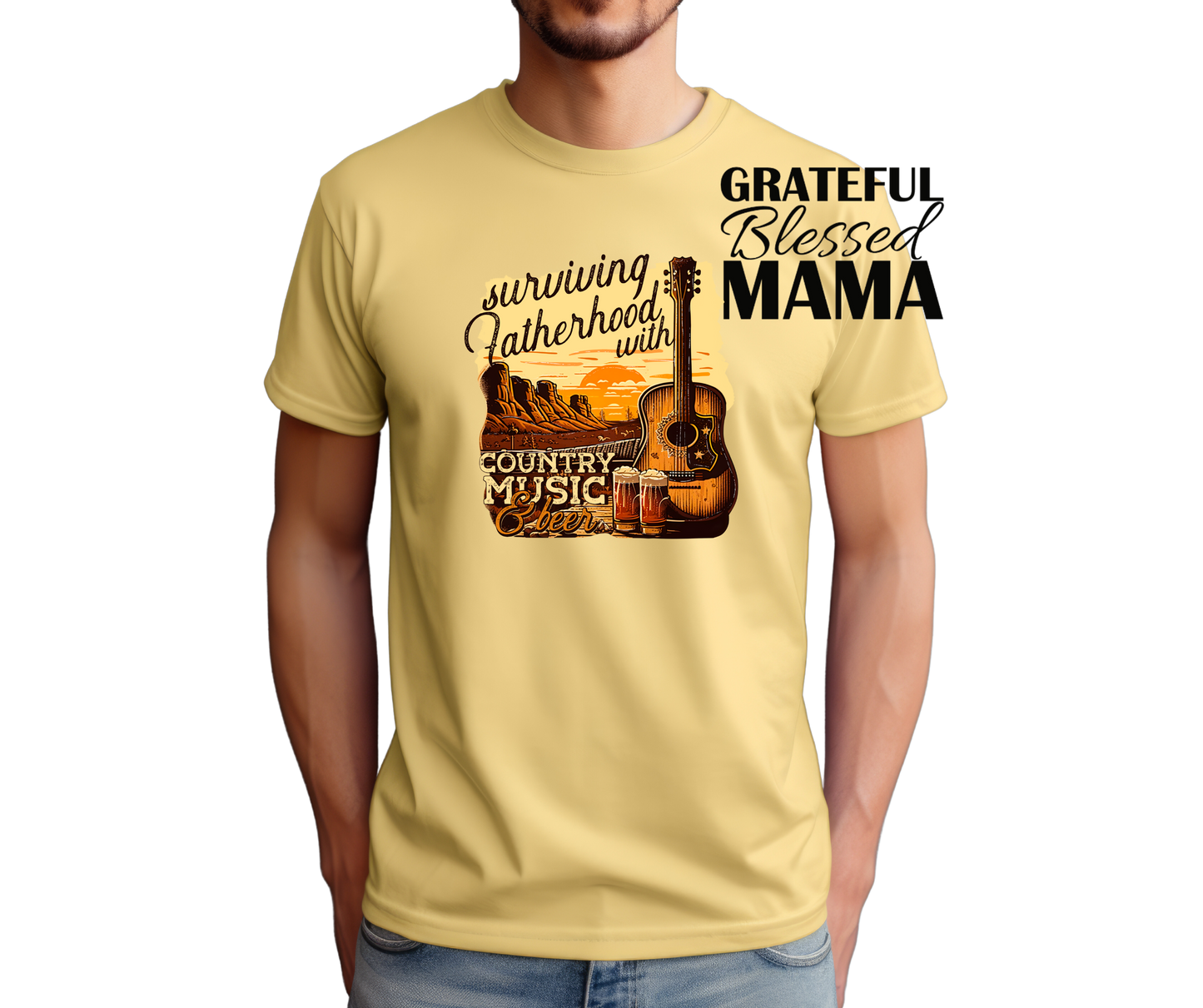 Surviving fatherhood with beer and country music