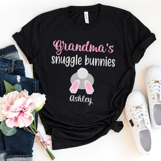 Grandma's Snuggle Bunnies Custom Shirt