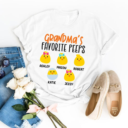 Grandma's Favorite Peeps Custom Shirt