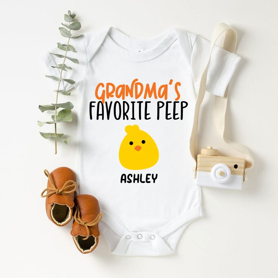 Grandma's Favorite Peeps Custom Shirt