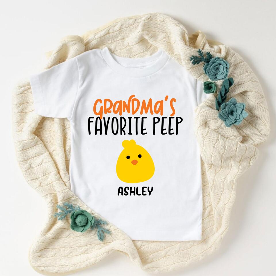 Grandma's Favorite Peeps Custom Shirt