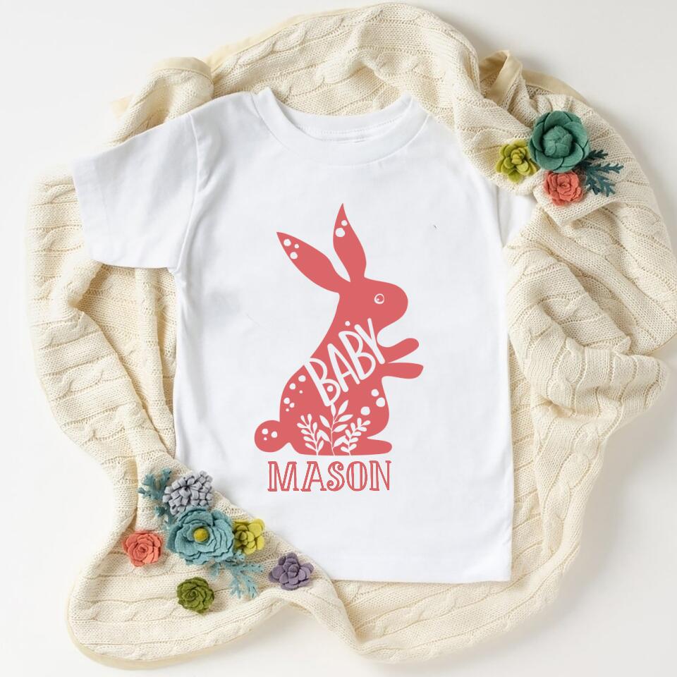 Mama & Baby Bunny Silhoutte Shirt