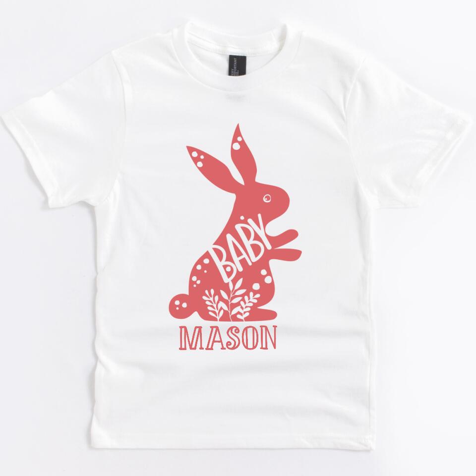 Mama & Baby Bunny Silhoutte Shirt