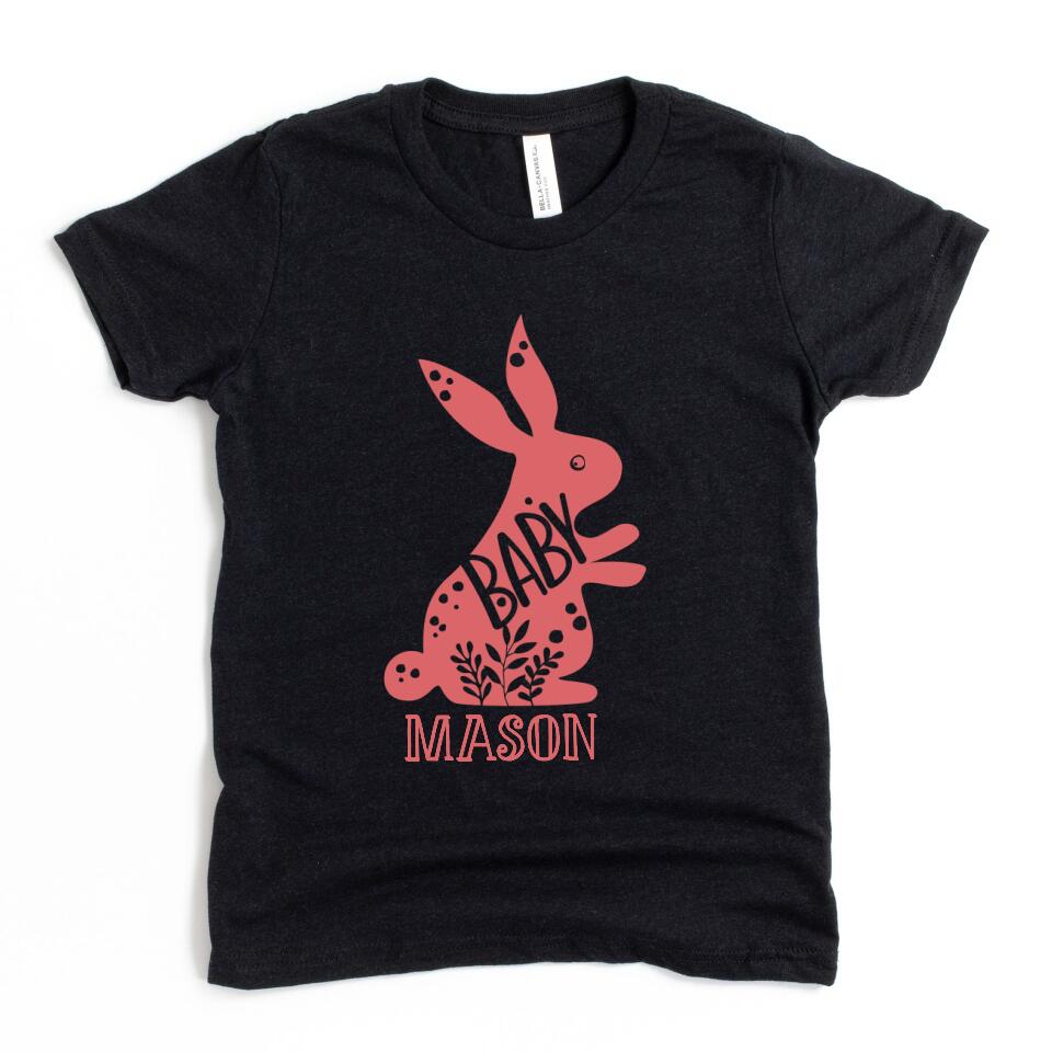 Mama & Baby Bunny Silhoutte Shirt