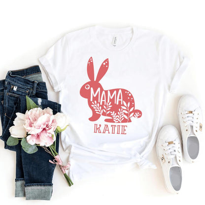 Mama & Baby Bunny Silhoutte Shirt