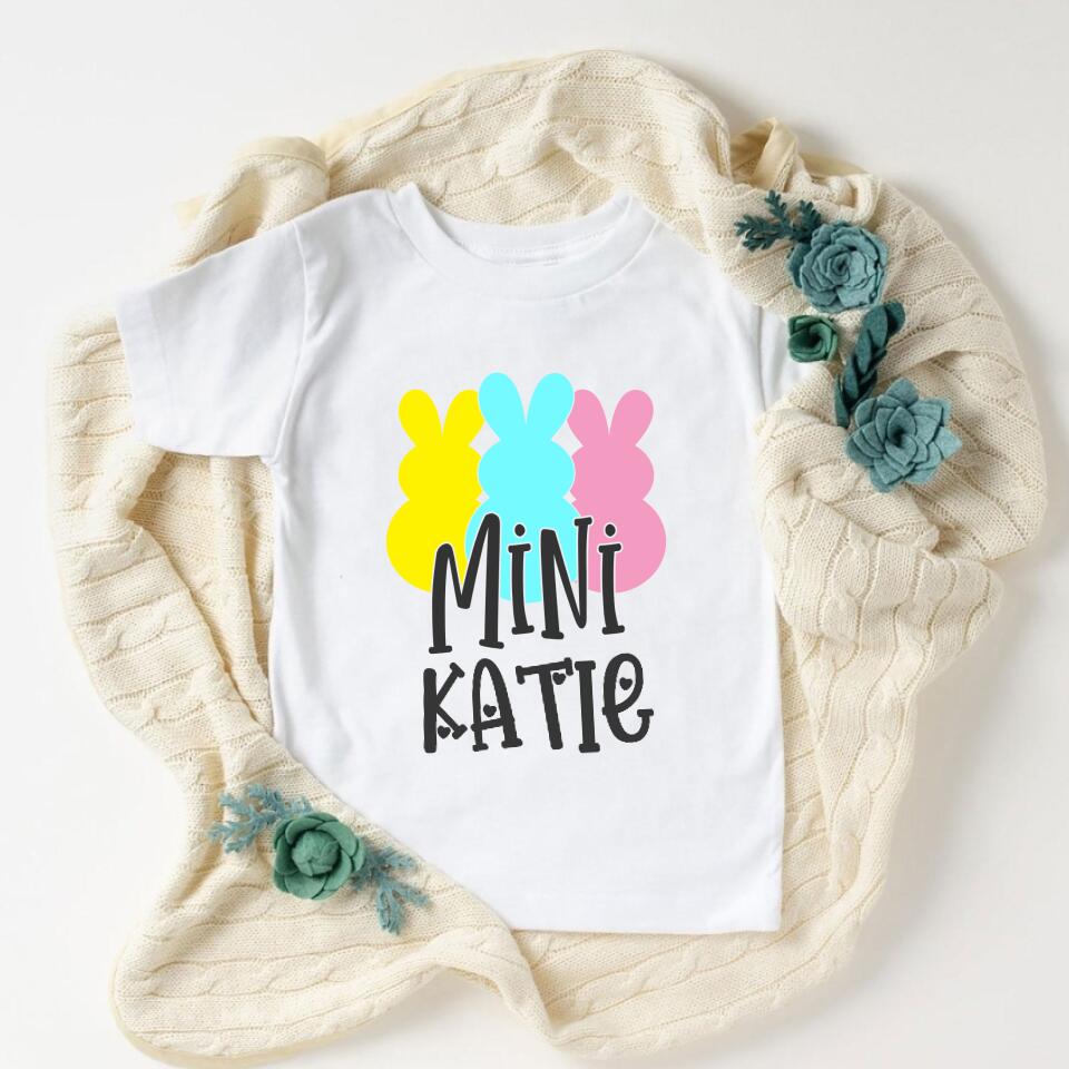 Triple Bunnies Mama & Mini Shirt