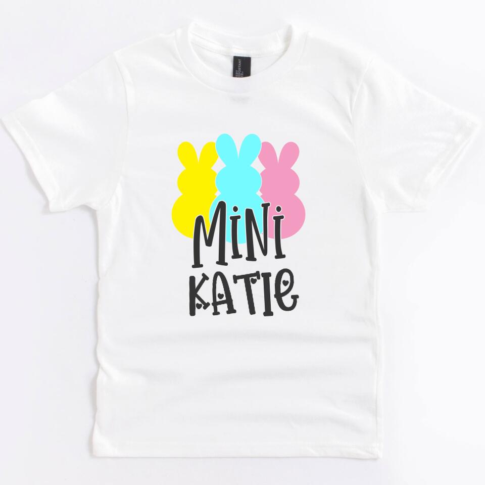 Triple Bunnies Mama & Mini Shirt