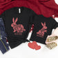 Mama & Baby Bunny Silhoutte Shirt